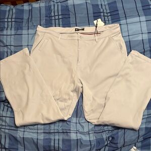 NWT Maelreg Men’s Performance Proflex Gray Pants 38 X 32 wicking sun smart